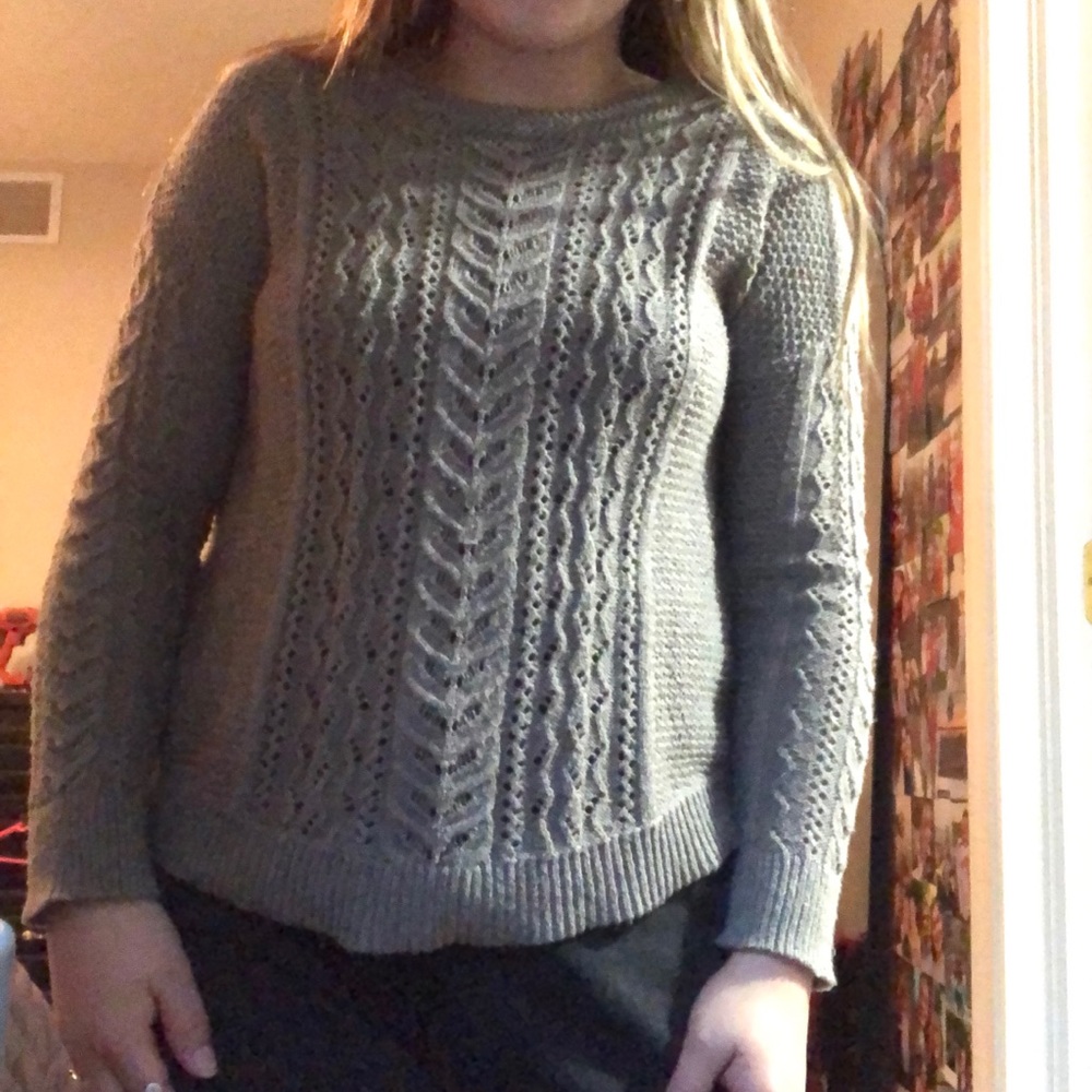 Grey sweater